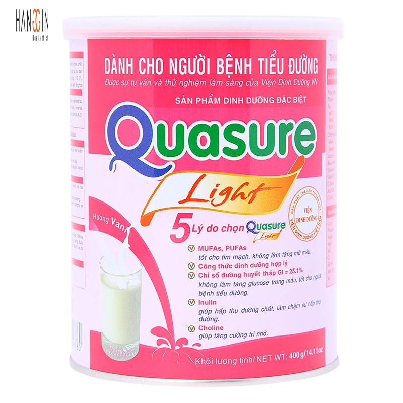 Người tiểu đường có được uống sữa quasure không?