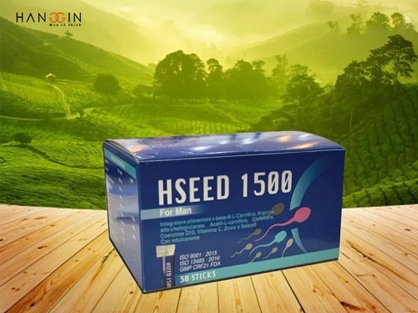 Hseeed 1500 sự lựa chọn tốt cho nam giới có tinh trùng khỏe mạnh