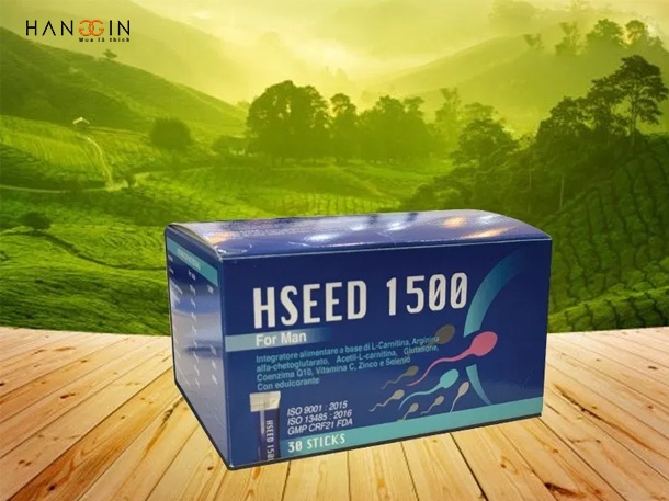 Hseed 1500 - Sản phẩm tăng chất lượng tinh trùng tốt nhất hiện nay