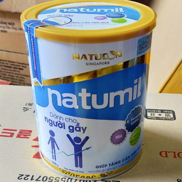 Sữa Natumil – Sữa tăng cân cho người gầy lâu năm