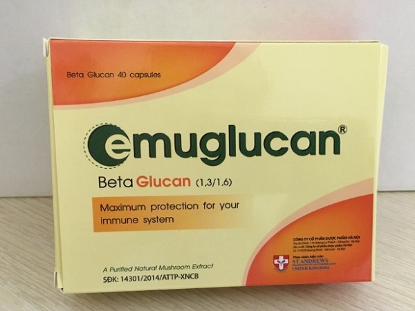 Emuglucan - thuốc tăng sức đề kháng cho người lớn tuổi