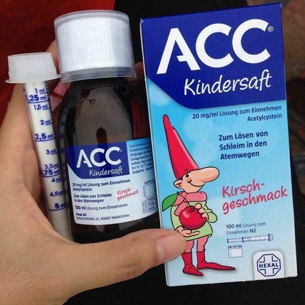 ACC Kindersaft 100ml đặc trị ho nhập khẩu từ Đức