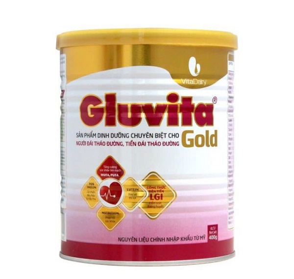 Sữa Gluvita Gold 900g dành cho người tiểu đường tuýt 2 tốt nhất