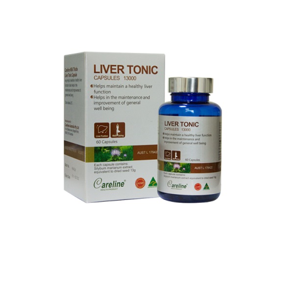 Liver Tonic hộp 60 giúp giải độc gan hiệu quả
