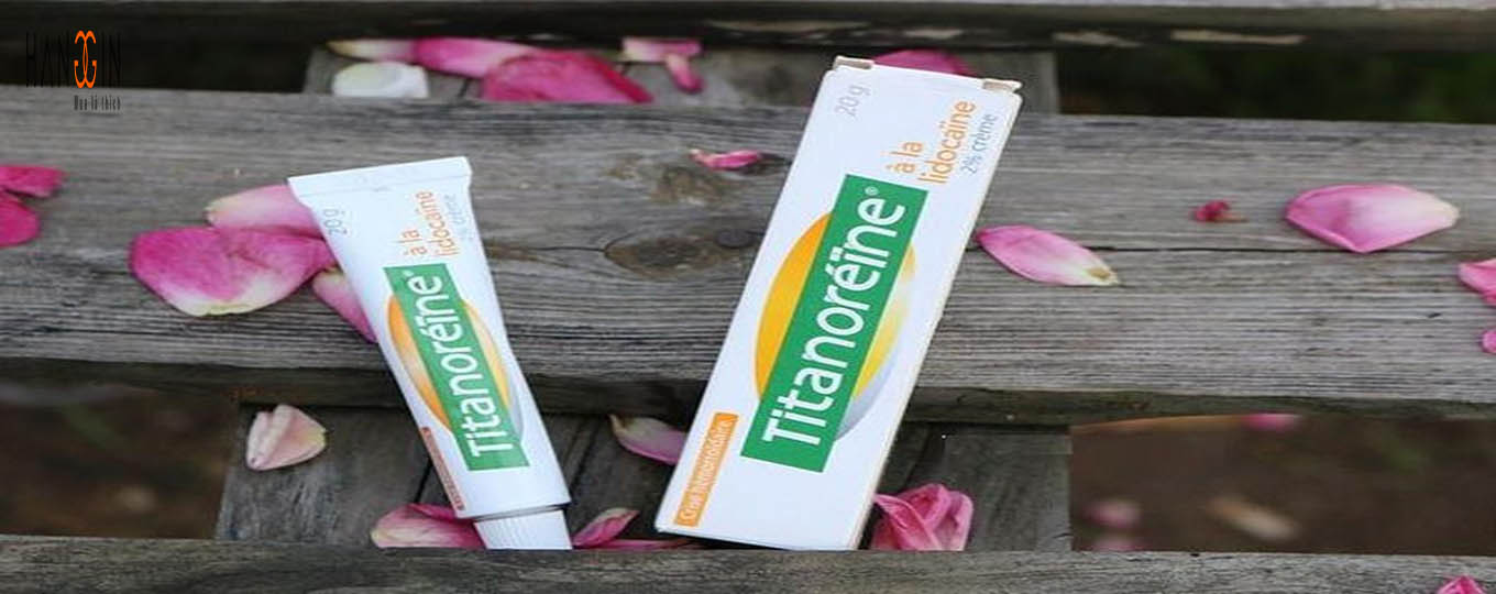 Titanoreine sản phẩm dành cho người bệnh trĩ dạng viên đặt kem bôi
