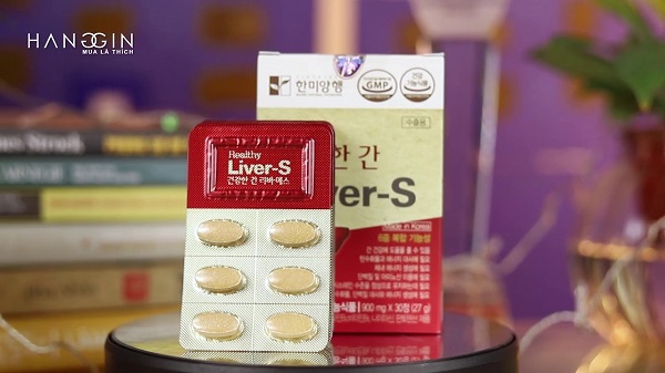 Healthy Liver-S viên uống giải độc gan nhập khẩu từ Hàn Quốc
