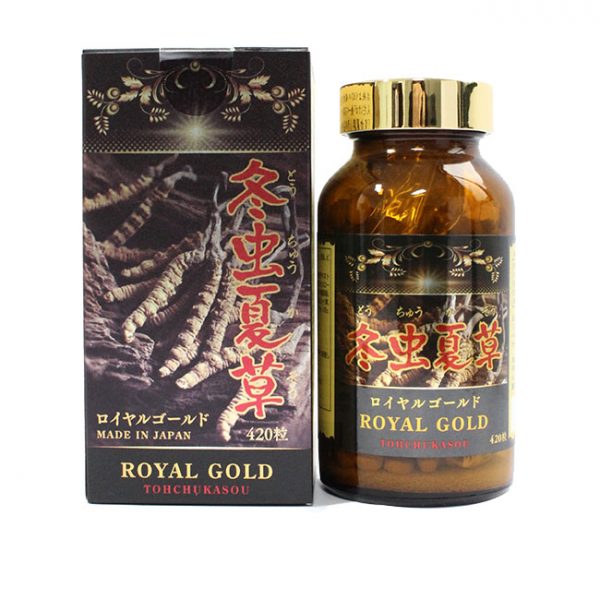đông trùng hạ thảo Tohchukasou Royal Gold của Nhật Bản