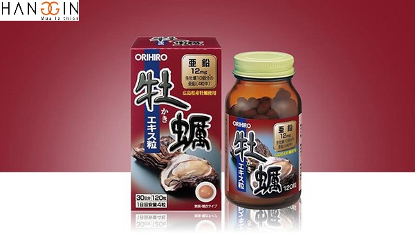 Thành phần tinh chất hàu tươi Orihiro Nhật Bản