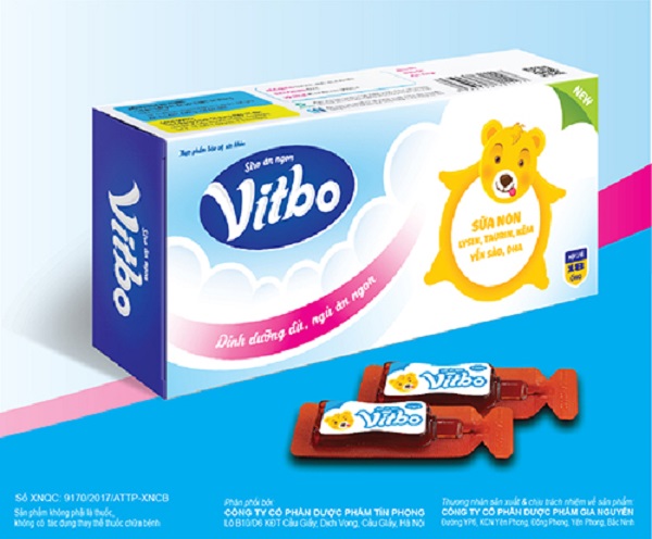 Siro ăn ngon Vitbo dành cho trẻ biếng ăn