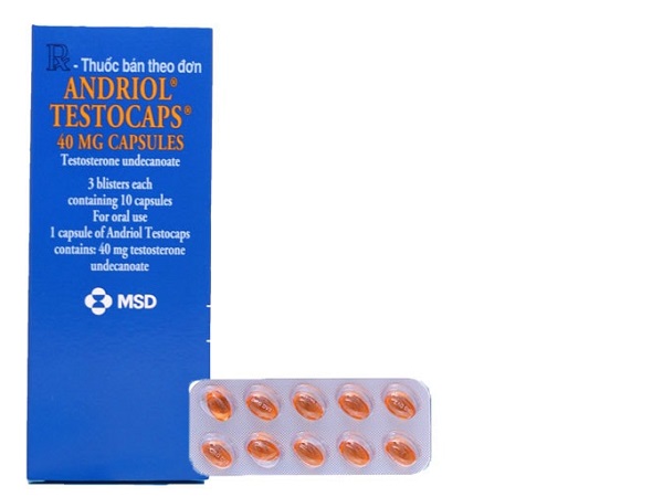 Andriol-Testocap sản phẩm bổ sung dưỡng chất làm chậm mãn dục