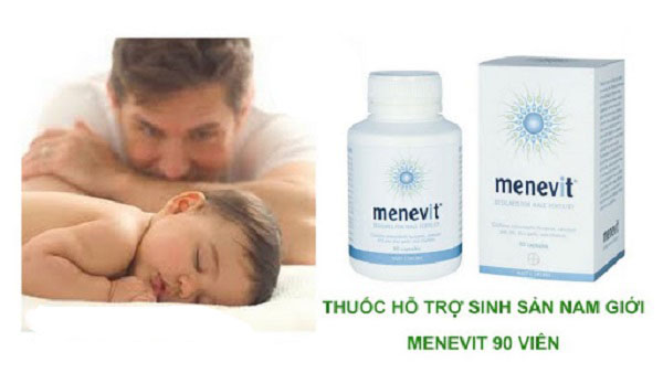 Menevit với công dụng hỗ trợ sinh nam nam giới