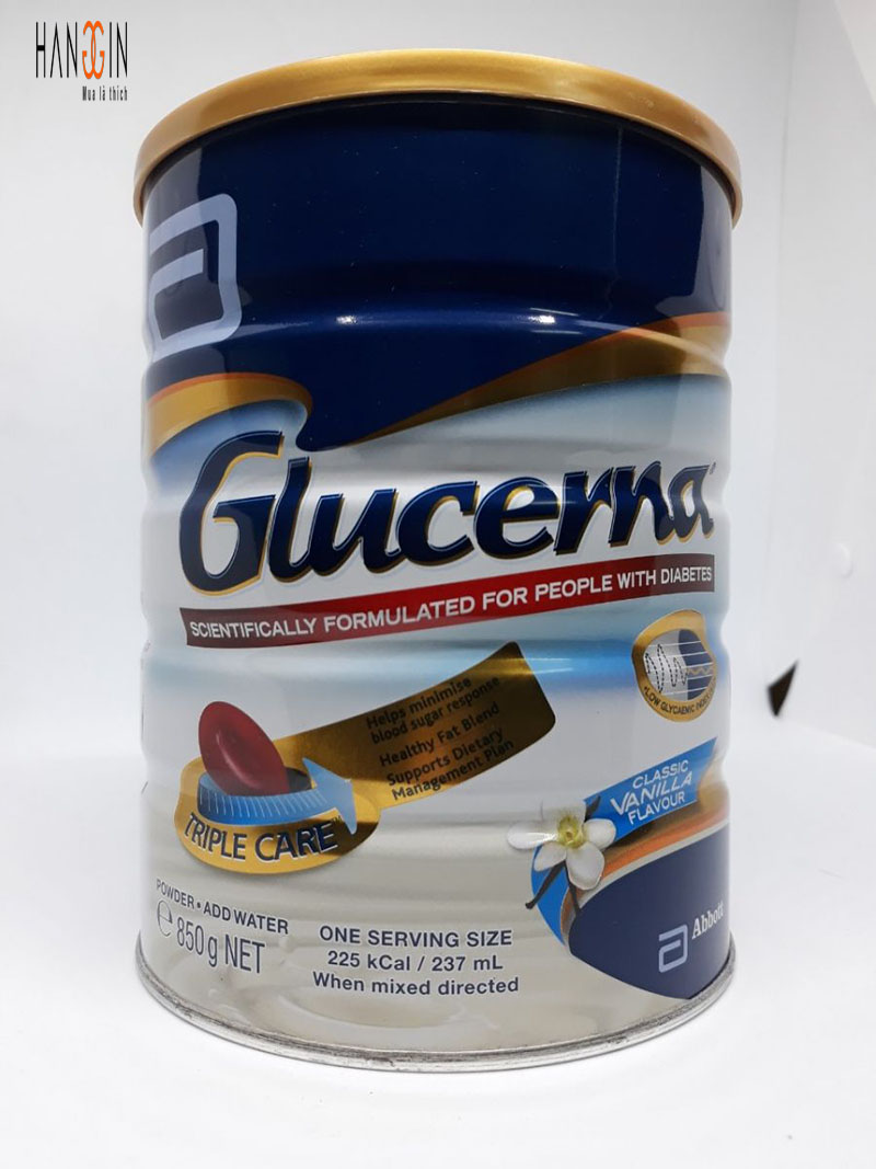 Glucerna - sữa hộp dành cho người tiểu đường