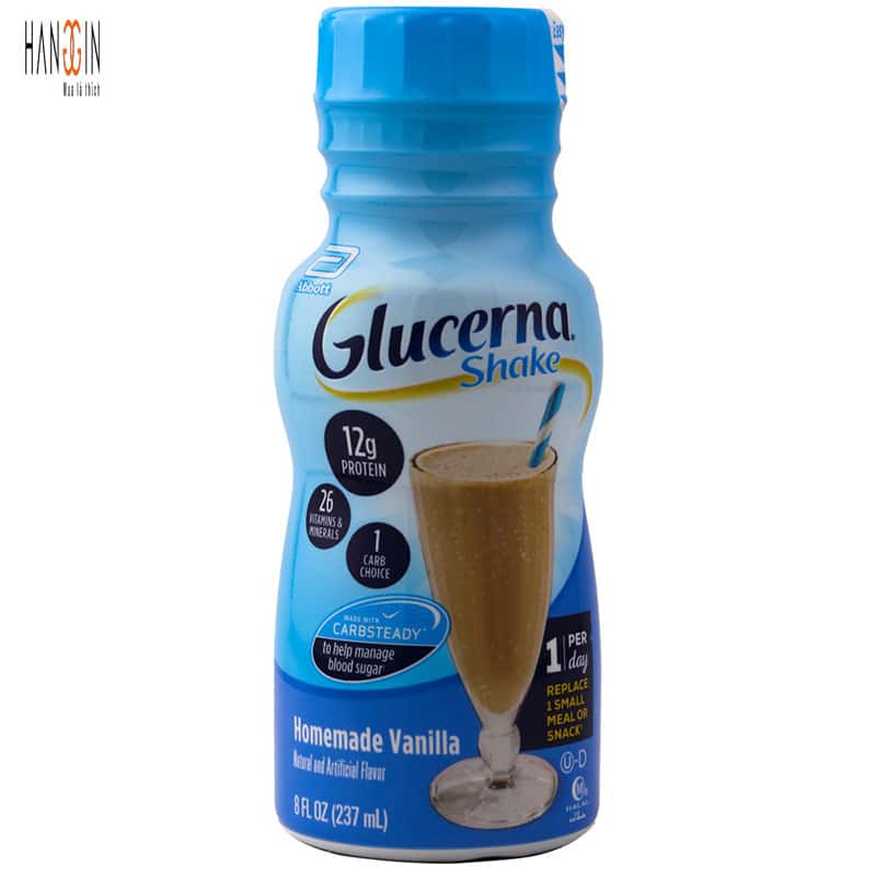 sữa glucerna nước dành cho người tiểu đường
