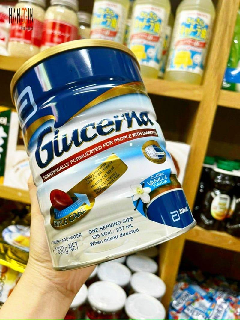 sữa glucerna úc dành cho người tiểu đường