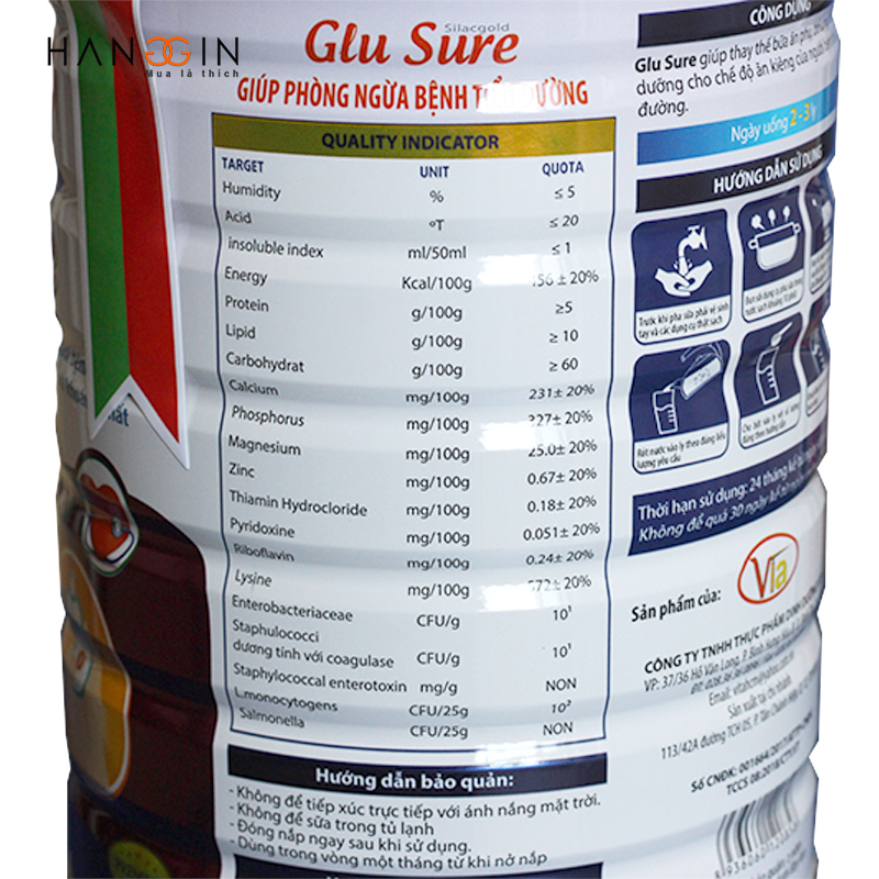 Sữa Glusure - giải pháp dinh dưỡng cho người tiểu đường
