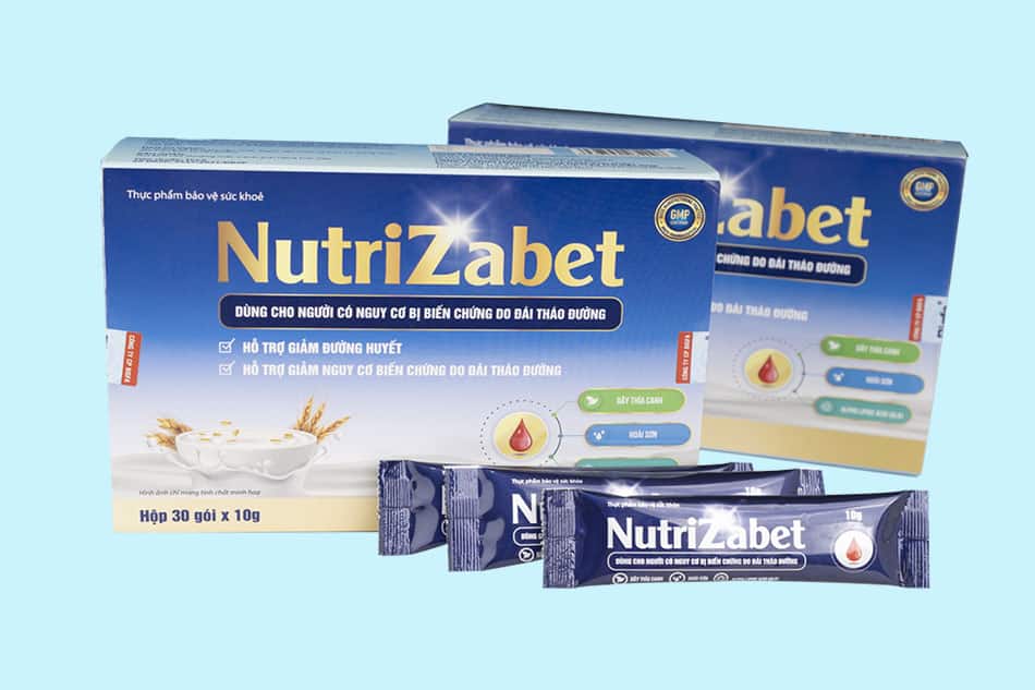 Sữa Nutrizabet - sữa cho người tiểu đường hay bị đói
