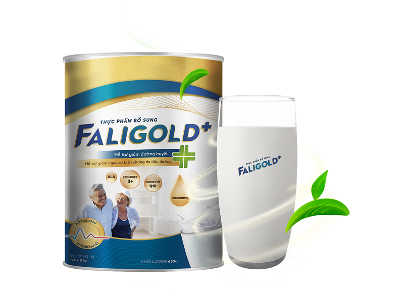 Thành phần chính trong sữa tiểu đường Faligold+ 