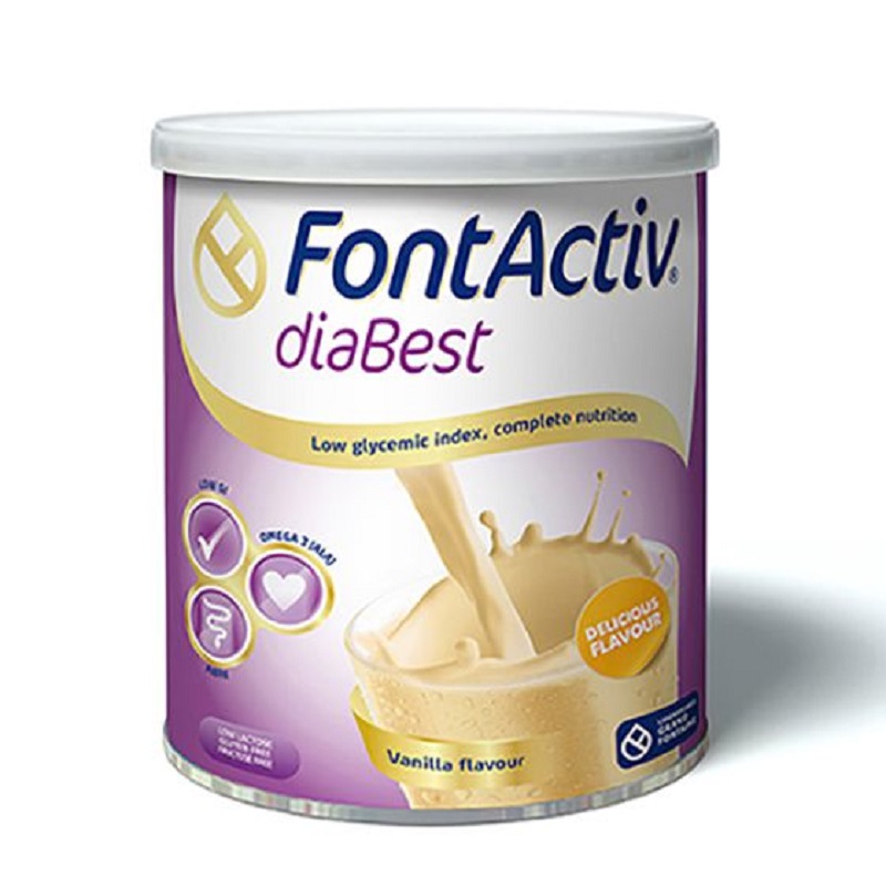 Sữa Fontactiv Diabest 800g – Giải pháp dinh dưỡng cho người bệnh tiểu đường