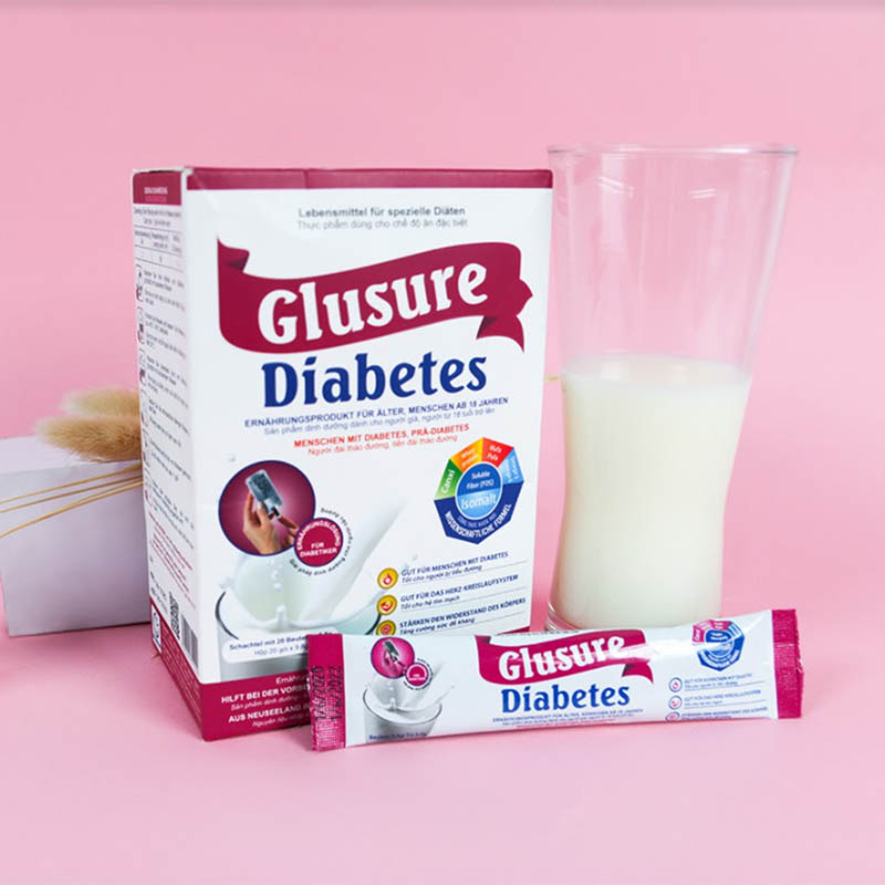 [Đánh giá] Sữa tiểu đường Glusure Diabetes có tốt không? Giá bao nhiêu?