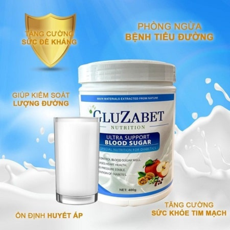 Sữa tiểu đường gluzabet