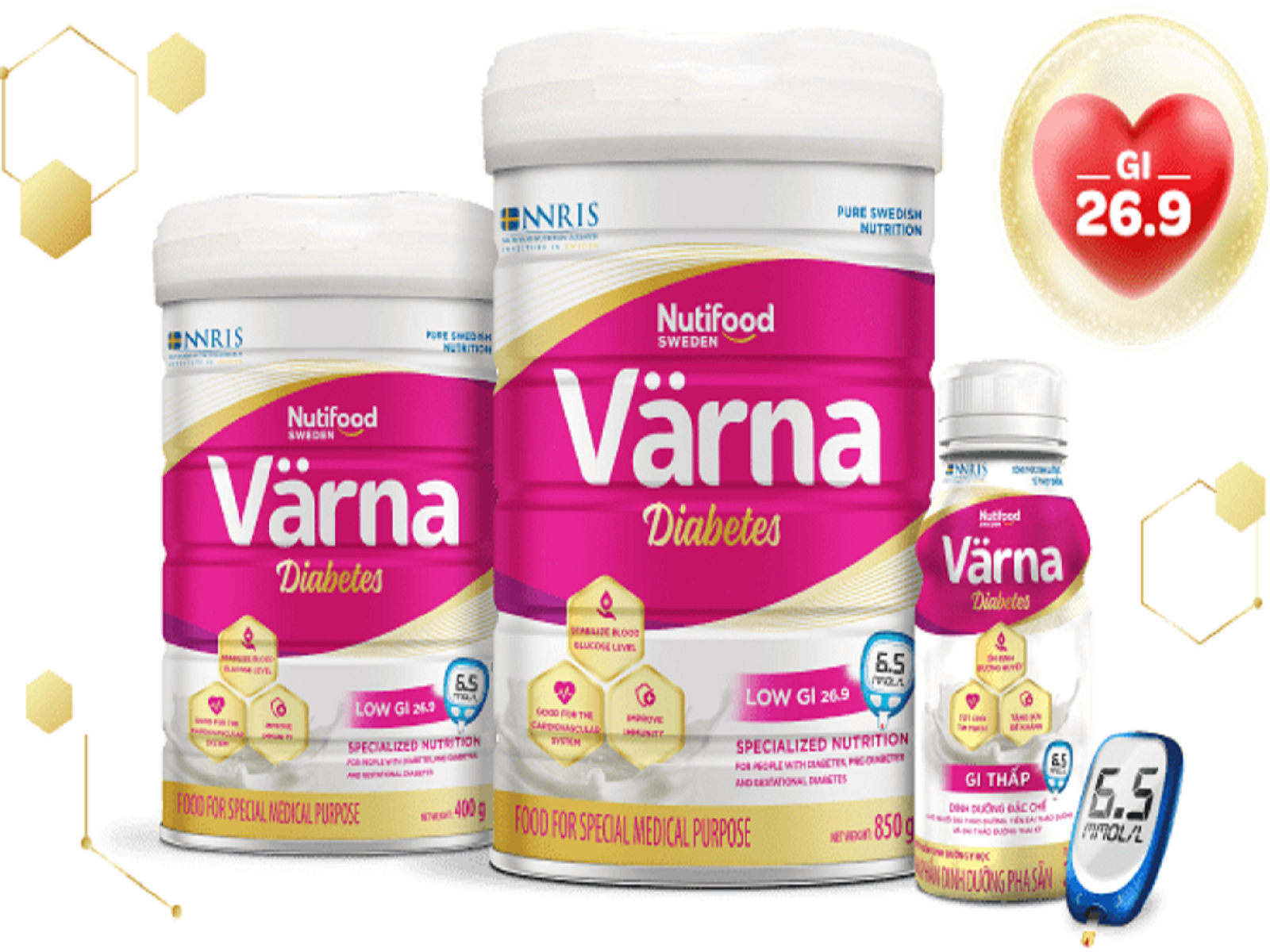 Sữa tiểu đường Varna của Nutifood có tốt không? Giá bao nhiêu?