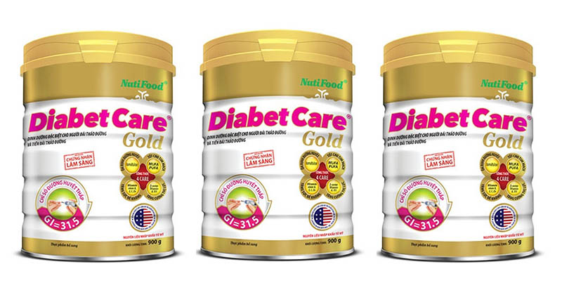 Sữa giàu canxi cho người tiểu đường Nuti Diabetcare Gold
