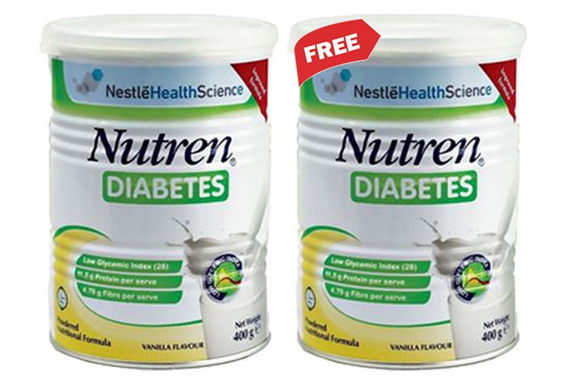 Sữa giàu canxi cho người tiểu đường Nutren Diabetes