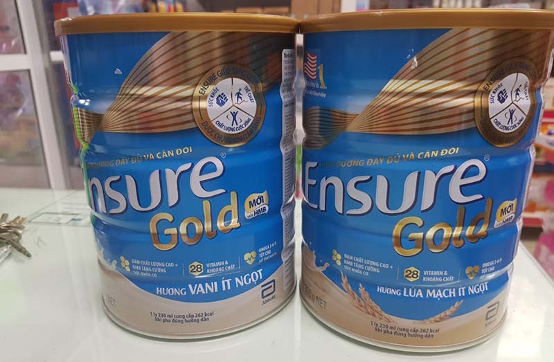 Sữa Ensure Gold ít ngọt cho người tiểu đường
