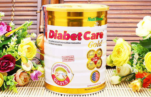 Sữa dành cho người tiểu đường type 2 DiabetCare Gold của Nutifood